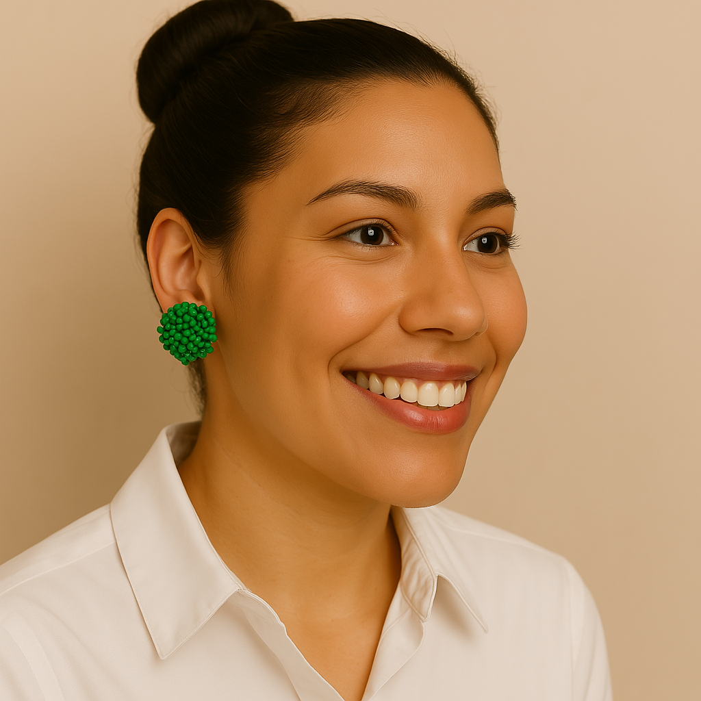 Emerald Joy Earrings