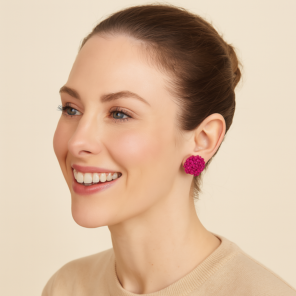 Rose Radiance Earrings