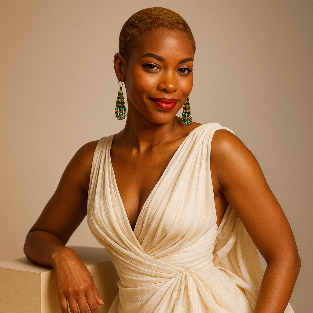 Grace Earrings – Multicolor Cascade Elegance from the Genesis Collection